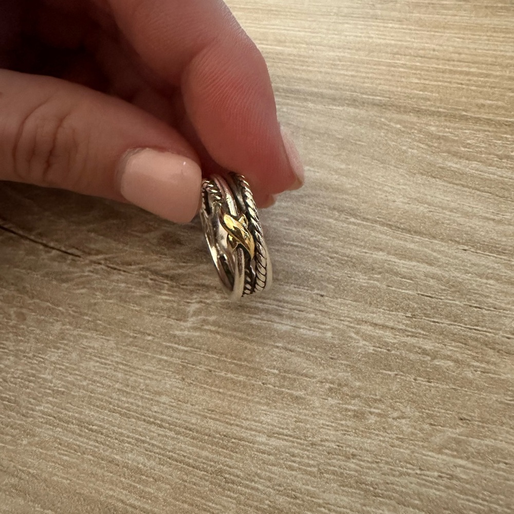 David Yurman X Crossover Band Ring